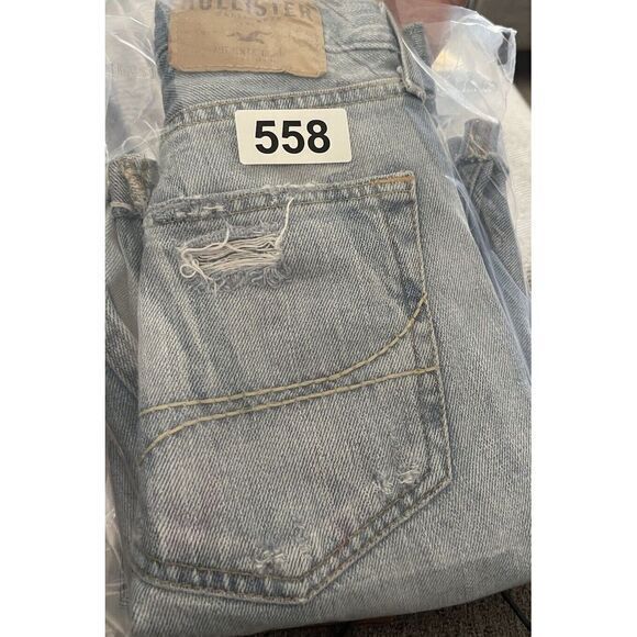 Hollister Men Ripped Button‎ Fly Bermuda Shorts Sz 32 - Picture 12 of 12